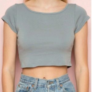 John Galt Stella Crop Top